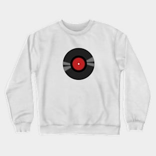 Vinyl LP Record Crewneck Sweatshirt